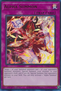 Alpha Summon - MP24-EN256 - Ultra Rare 1st Edition