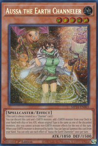 Aussa the Earth Channeler - MP24-EN061 - Prismatic Secret Rare 1st Edition