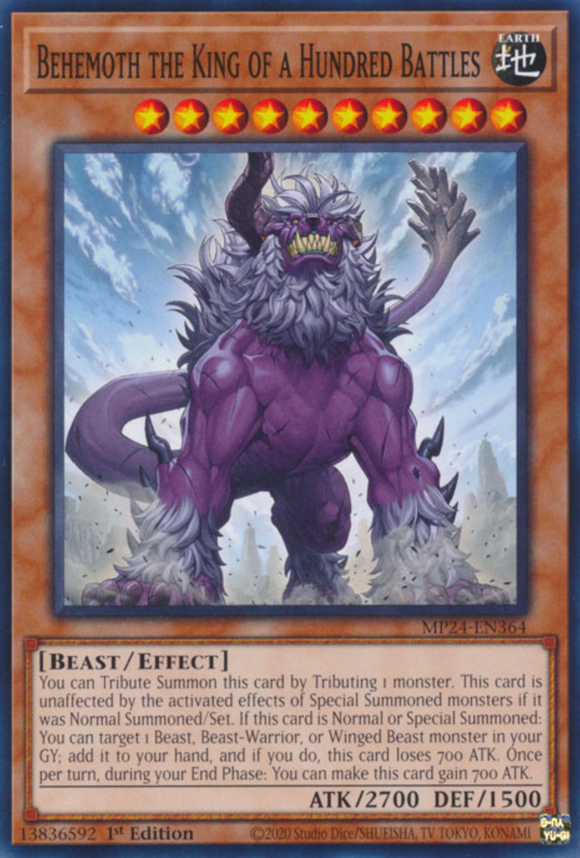 Behemoth the King of a Hundred Battles - MP24-EN364 - Common 1st Edition