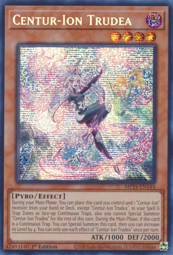 Centur-Ion Trudea - MP24-EN144 - Prismatic Secret Rare 1st Edition