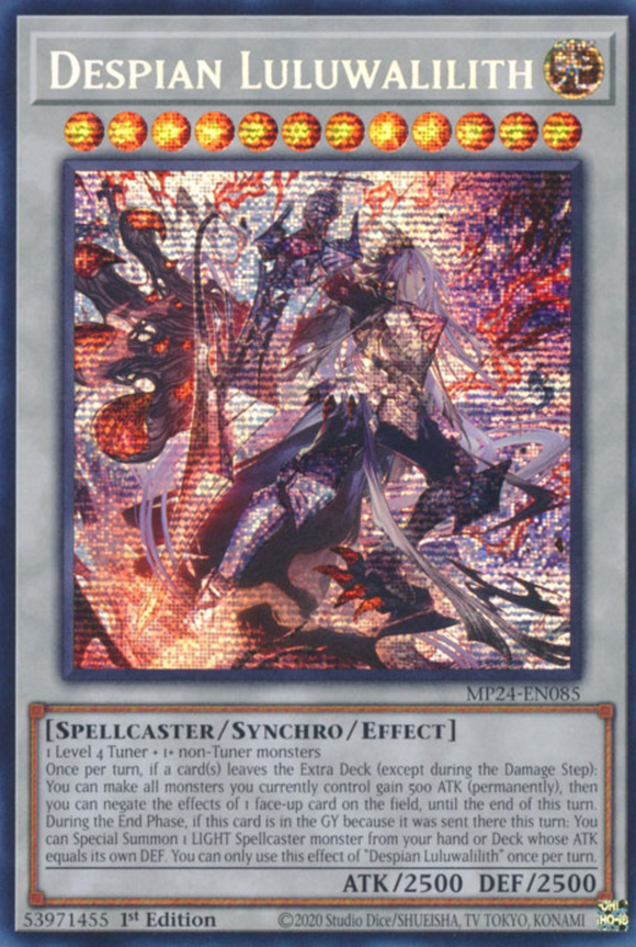 Despian Luluwalilith - MP24-EN085 - Prismatic Secret Rare 1st Edition