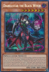 Diabellstar the Black Witch - MP24-EN109 - Prismatic Secret Rare 1st Edition