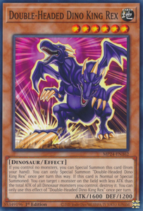 Double-Headed Dino King Rex - MP24-EN362 - Common 1st Edition