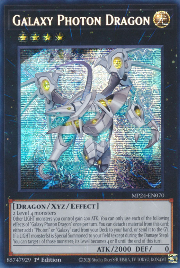 Galaxy Photon Dragon - MP24-EN070 - Prismatic Secret Rare 1st Edition