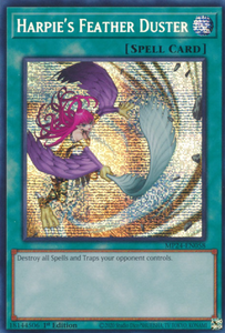 Harpie’s Feather Duster (Alt. Art) - MP24-EN058 - Prismatic Secret Rare 1st Edition