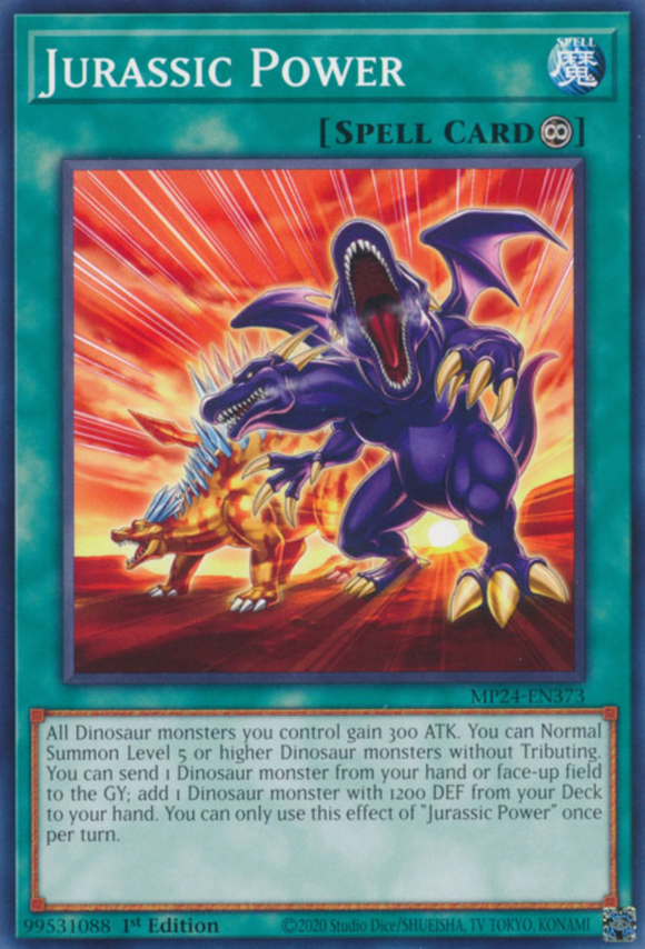 Jurassic Power - MP24-EN373 - Common 1st Edition