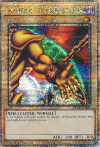 Left Arm of the Forbidden One - MP24-EN005 - Quarter Century Rare 1st Edition