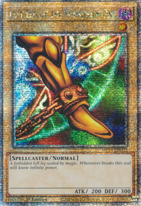 Left Leg of the Forbidden One - MP24-EN003 - Quarter Century Rare 1st Edition