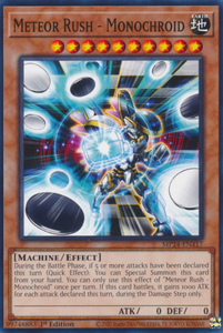 Meteor Rush - Monochroid - MP24-EN317 - Common 1st Edition