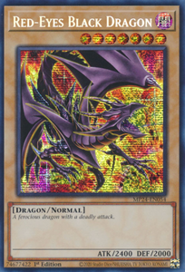 Red-Eyes Black Dragon (Alt. Art) - MP24-EN054 - Prismatic Secret Rare 1st Edition