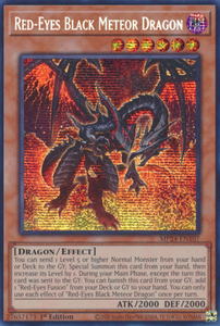 Red-Eyes Black Meteor Dragon - MP24-EN107 - Prismatic Secret Rare 1st Edition