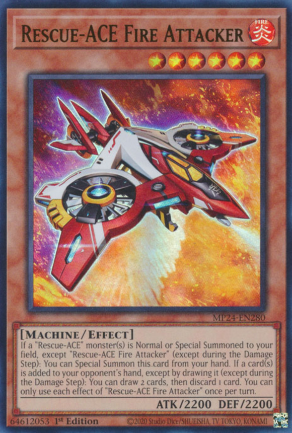 Rescue-ACE Fire Attacker - MP24-EN280 - Ultra Rare 1st Edition