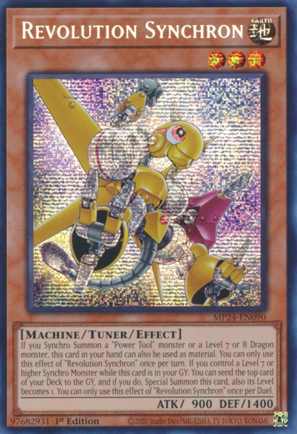 Revolution Synchron - MP24-EN090 - Prismatic Secret Rare 1st Edition