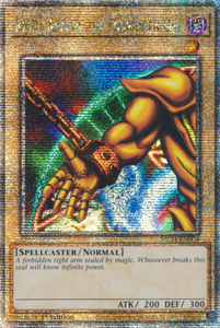 Right Arm of the Forbidden One - MP24-EN004- Quarter Century Rare 1st Edition