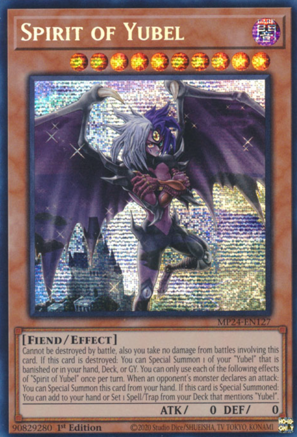 Spirit of Yubel - MP24-EN127 - Prismatic Secret Rare 1st Edition