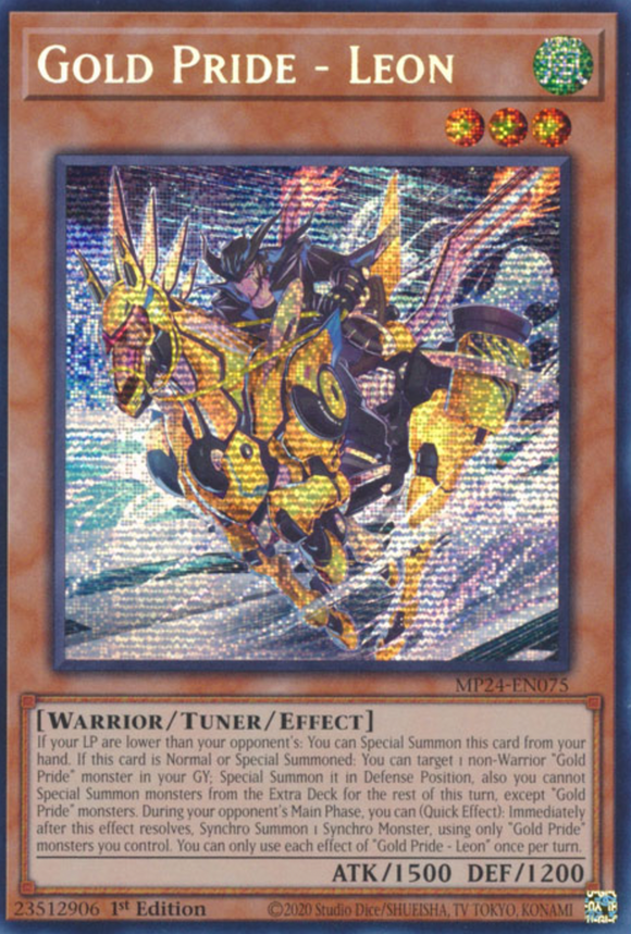 Superheavy Samurai Prodigy Wakaushi - MP24-EN075 - Prismatic Secret Rare 1st Edition