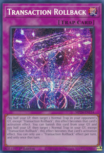 Transaction Rollback - MP24-EN134 - Prismatic Secret Rare 1st Edition