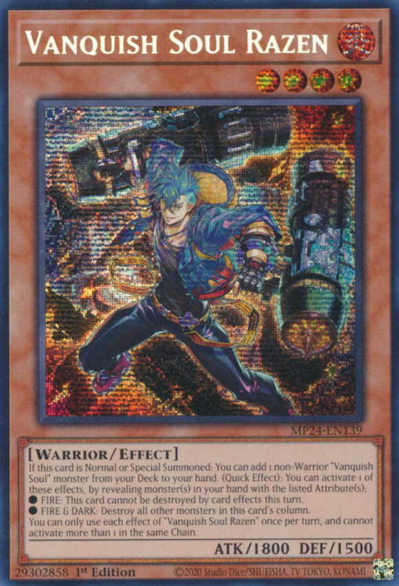 Vanquish Soul Razen - MP24-EN139 - Prismatic Secret Rare 1st Edition