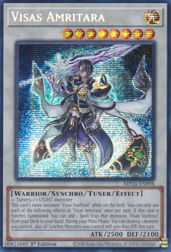 Visas Amritara - MP24-EN098 - Prismatic Secret Rare 1st Edition