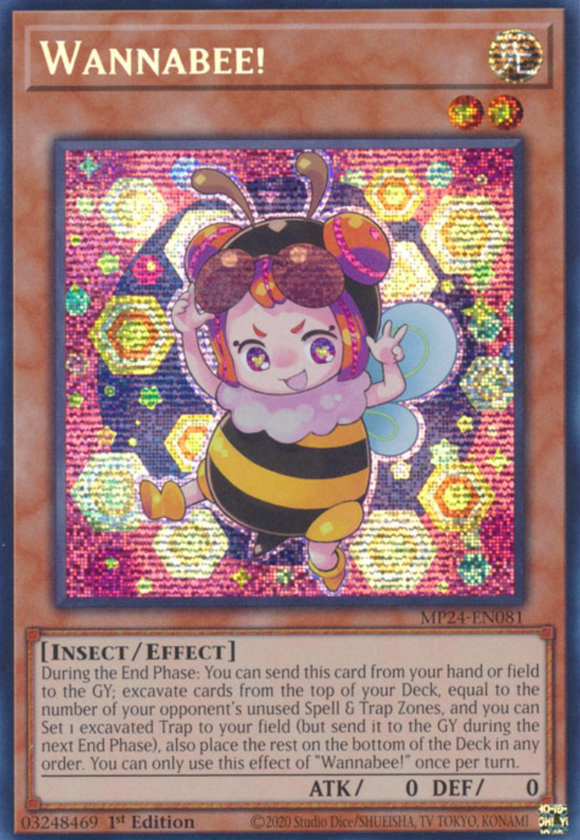 Wannabee! - MP24-EN081 - Prismatic Secret Rare 1st Edition