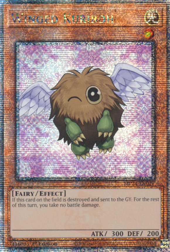 Winged Kuriboh - MP24-EN017 - Quarter Century Rare 1st Edition