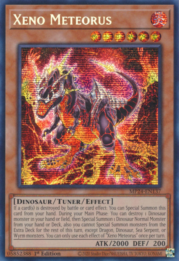 Xeno Meteorus - MP24-EN137 - Prismatic Secret Rare 1st Edition