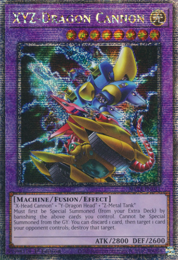 XYZ-Dragon Cannon - MP24-EN011 - Quarter Century Rare 1st Edition