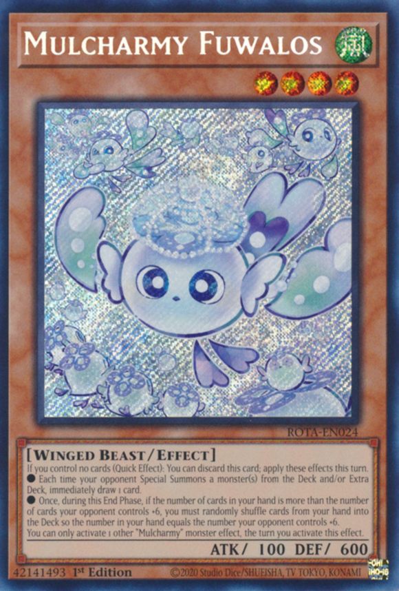 Mulcharmy Fuwalos - ROTA-EN024 - Secret Rare 1st Edition