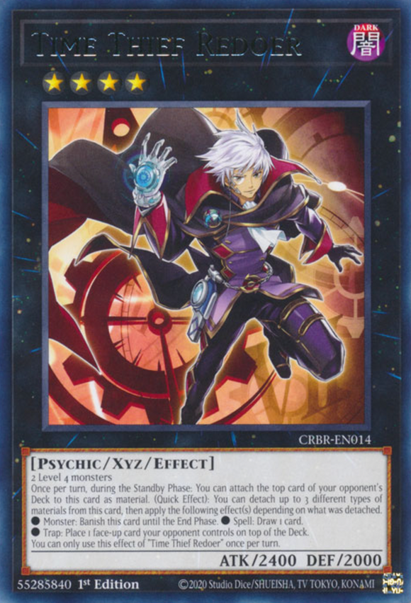 Time Thief Redoer - CRBR-EN014 - Rare 1st Edition