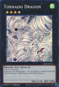 Tornado Dragon - CRBR-EN013 - Super Rare 1st Edition