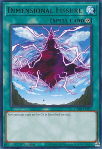 Dimensional Fissure - CRBR-EN030 - Rare 1st Edition