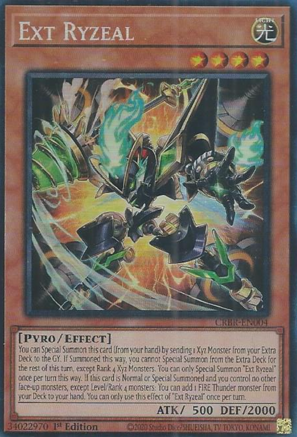 Ext Ryzeal - CRBR-EN004 - Collector's Rare 1st Edition