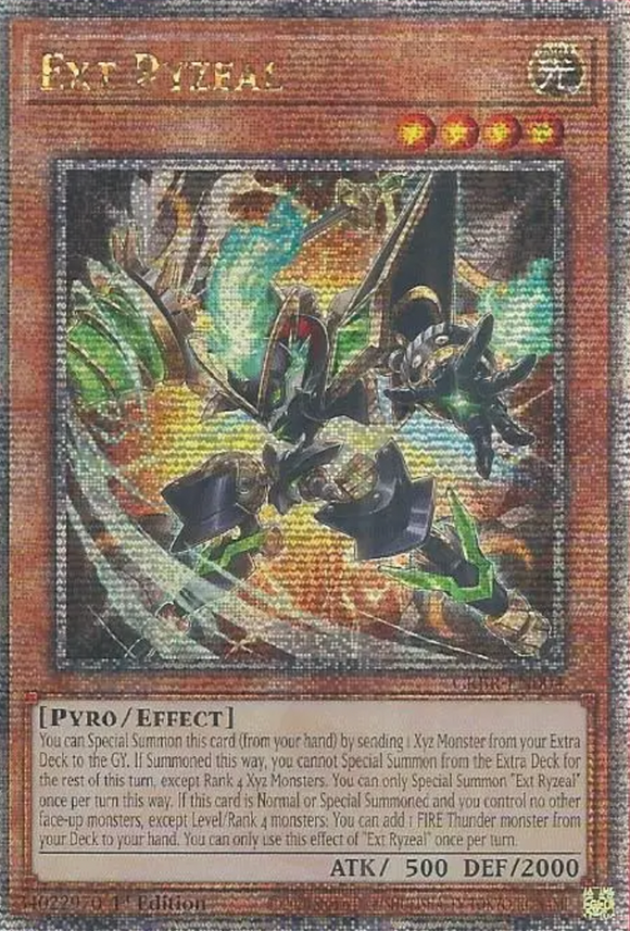 Ext Ryzeal - CRBR-EN004 - Quarter Century Secret Rare 1st Edition