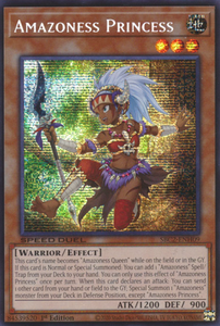 Amazoness Princess - SBC2-ENH09 - Prismatic Secret Rare 1st Edition