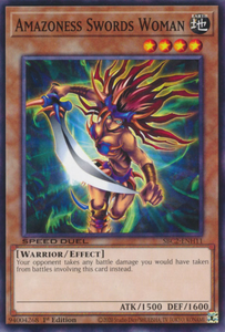 Amazoness Swords Woman - SBC2-ENH11 - Common 1st Edition