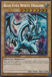 Blue-Eyes White Dragon - SBC2-ENB02 - Prismatic Secret Rare 1st Edition