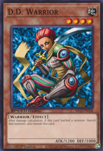 D.D. Warrior - SBC2-ENC08 - Common 1st Edition