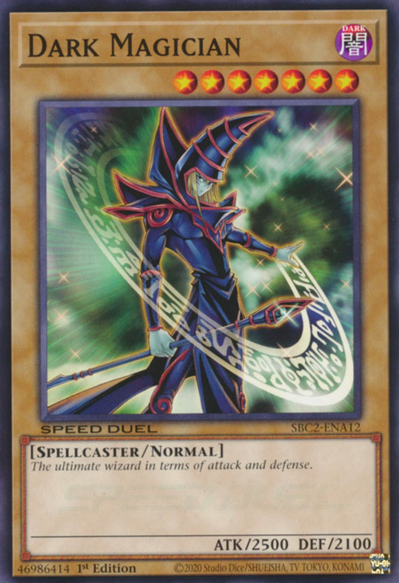 Dark Magician - SBC2-ENA12 - Common 1st Edition