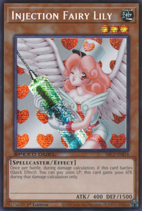 Injection Fairy Lily - SBC2-ENI14 - Prismatic Secret Rare 1st Edition