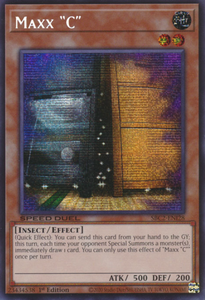 Maxx C - SBC2-ENI28 - Prismatic Secret Rare 1st Edition