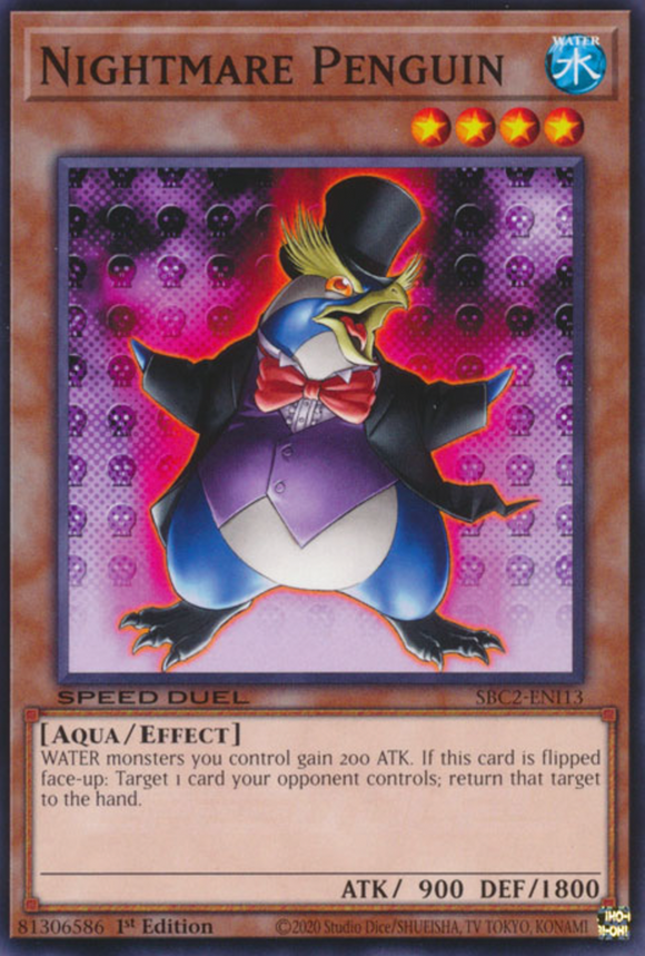 Nightmare Penguin - SBC2-ENI13 - Common 1st Edition