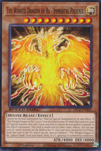 The Winged Dragon of Ra - Immortal Phoenix - SBC2-END02 - Common 1st Edition