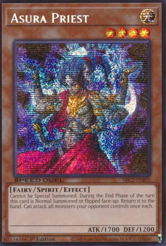 Asura Priest - SBC2-ENI05 - Prismatic Secret Rare 1st Edition