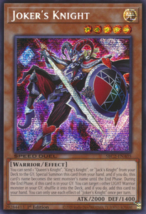 Joker's Knight - SBC2-ENA05 - Prismatic Secret Rare 1st Edition