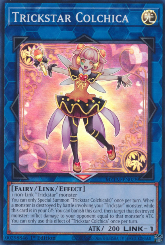 Trickstar Colchica - MZTM-EN028 - Super Rare 1st Edition