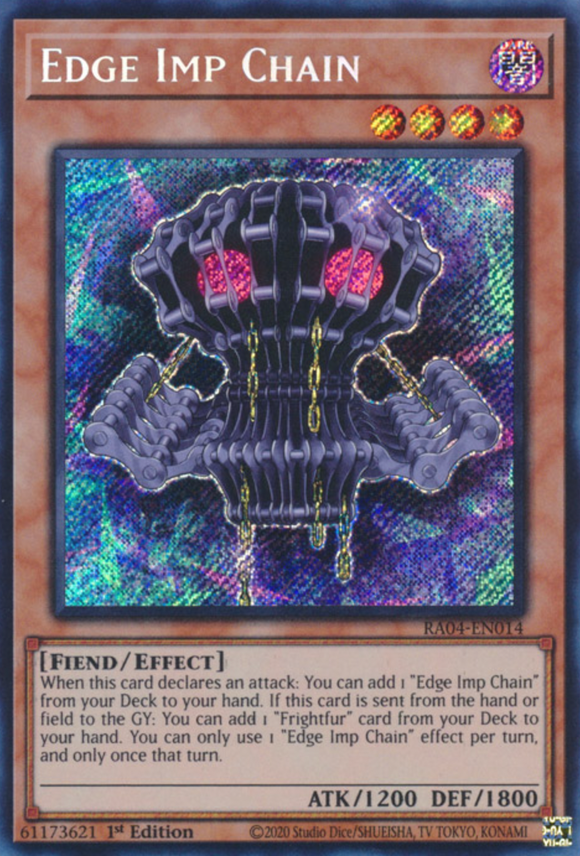 Edge Imp Chain - RA04-EN014 - Secret Rare 1st Edition