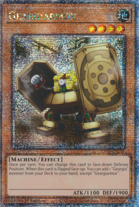 Geargiarmor - RA04-EN187 - Quarter Century Secret Rare 1st Edition