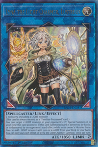 Lyna the Light Charmer, Lustrous - RA04-EN081 - Ultimate Rare 1st Edition