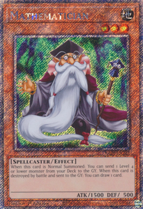 Mathematician - RA04-EN223 - Platinum Secret Rare 1st Edition