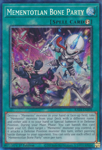 Mementotlan Bone Party - RA04-EN099 - Collector's Rare 1st Edition